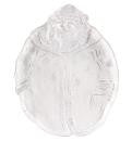 Vietri Bellezza Holiday White Santa Platter