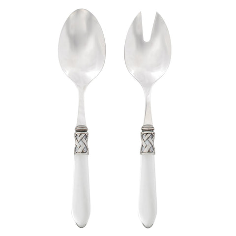 Aladdin Salad Server Set Clear