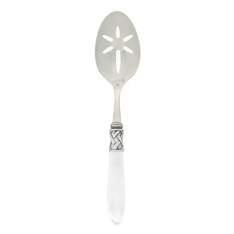 Aladdin Clear Antique Slotted Spoon