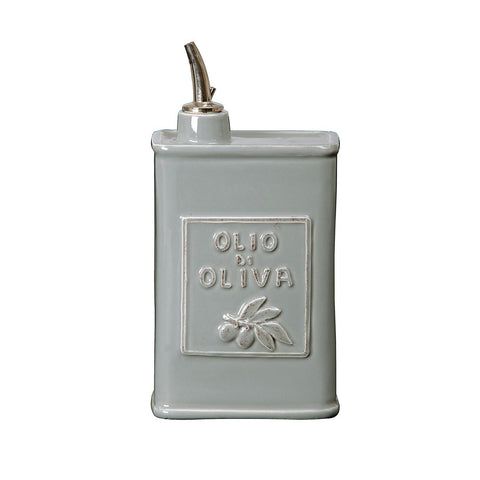 Lastra Olive Oil Can Gray