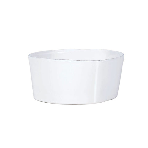 Lastra White Cereal Bowl