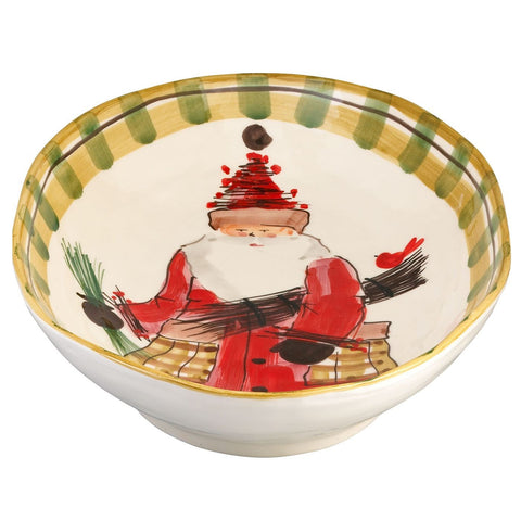 Old St. Nick Oval Serving Bowl