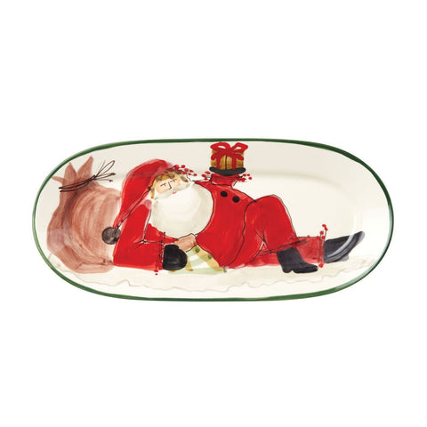 Old St. Nick Small Oval Platter