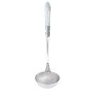 Vietri Aladdin White Brilliant Sauce Ladle