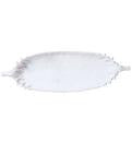 Vietri Bellezza Holiday White Raindeer Oval Platter