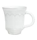 Vietri Bellezza White Mug