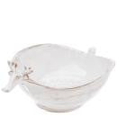 Vietri Bellezza White Reindeer Serving Bowl