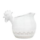 Vietri Bellizza White Small Rooster Pitcher