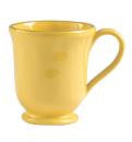 Vietri Cuccina Fresca Saffron Footed Mug