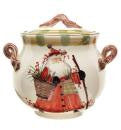 OLD ST. NICK BISCOTTI JAR