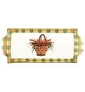 Vietri Old St Nick Handled Rectangular Platter