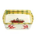 Vietri Old St Nick Square Baking Dish