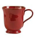 Vietri Rosso Vecchio Red Footed Mug