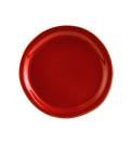 Vietri Rosso Vecchio Red Salad Plate