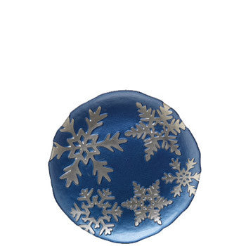 SNOWFLAKE SALAD PLATE